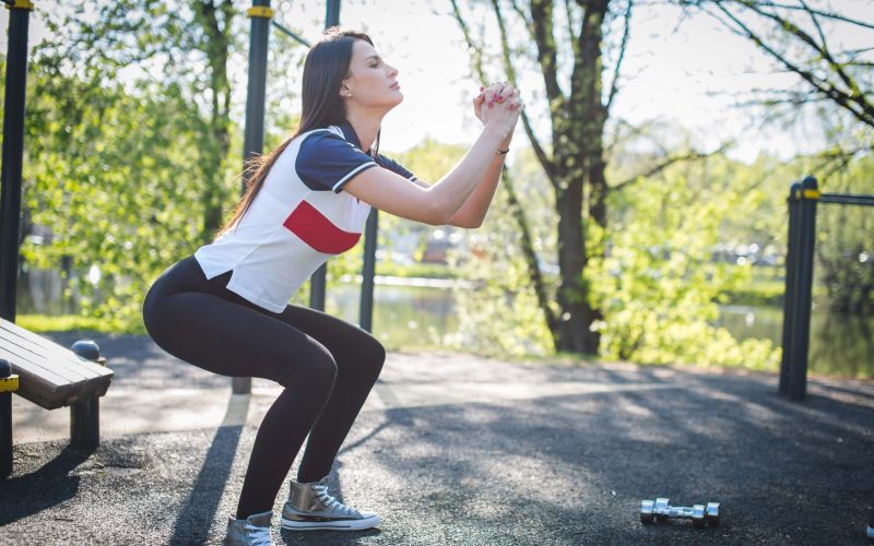 air squats every 45 minutes